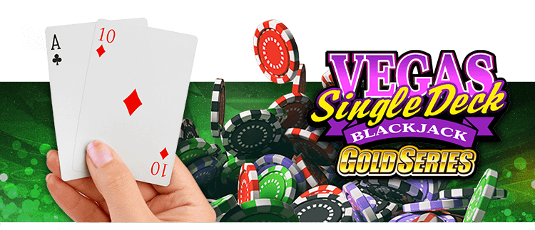 Vegas Single Deck Blackjack Gold