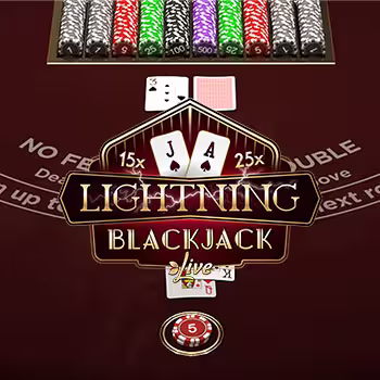 Lightning Blackjack Live