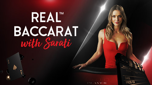 Play baccarat with Sarati now