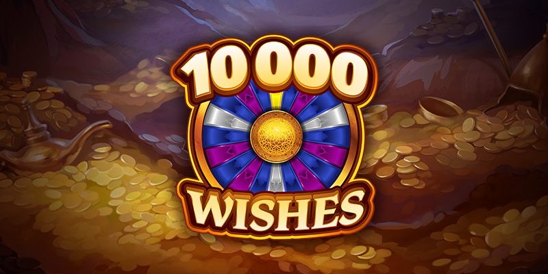 Join an Arabian Nights adventure with a Mega Jackpot in 10 000 Wishes.