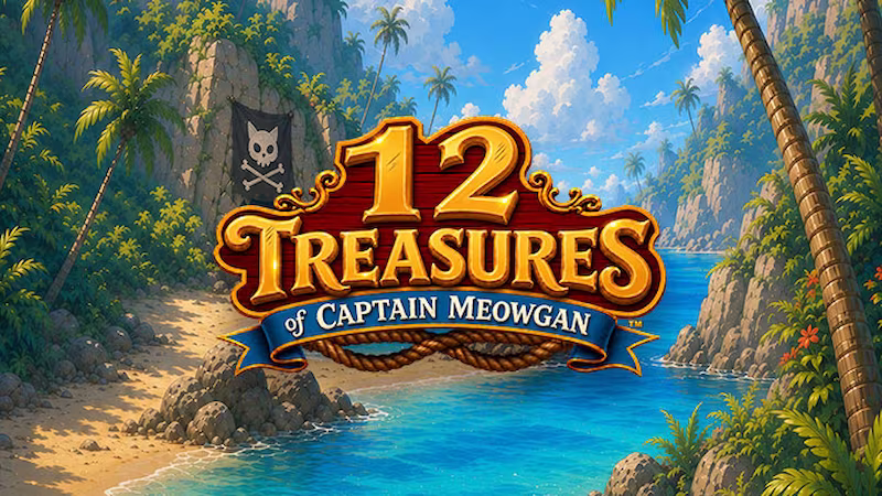 12 Treasures of Captain Meowgan™ game image