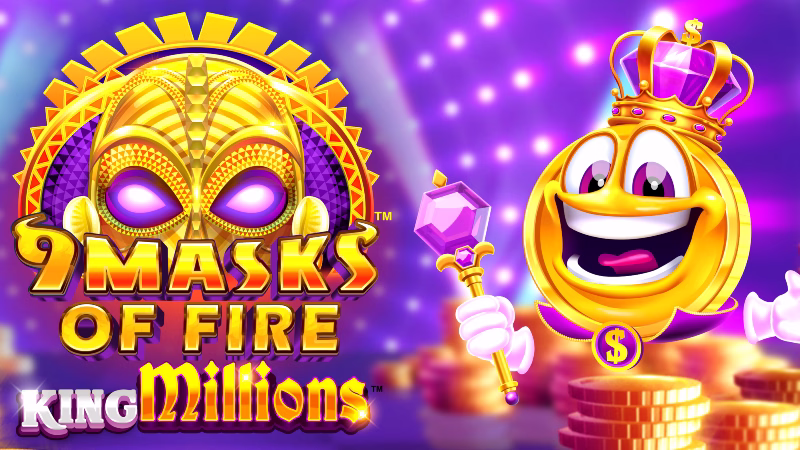 9 masks of fire king millions logo
