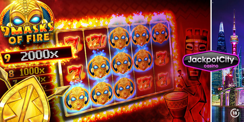 9 Masks of Fire Spielautoamten | JackpotCity Online Casino