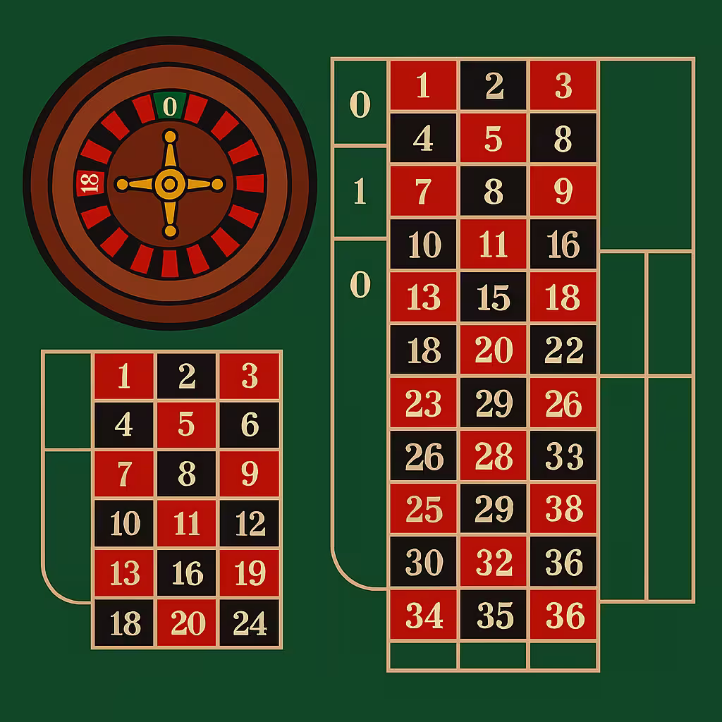 Ruleta Europea un solo cero