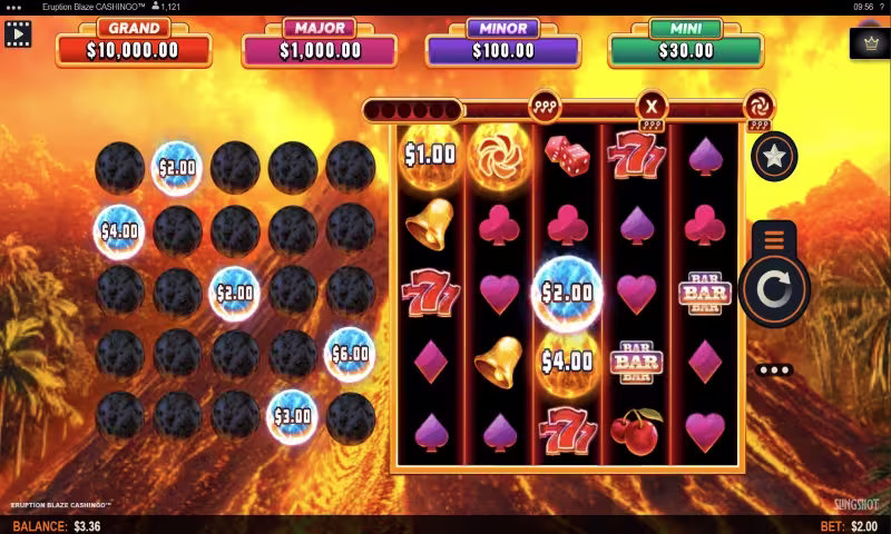 Eruption Blaze Cashingo™ captura de pantalla