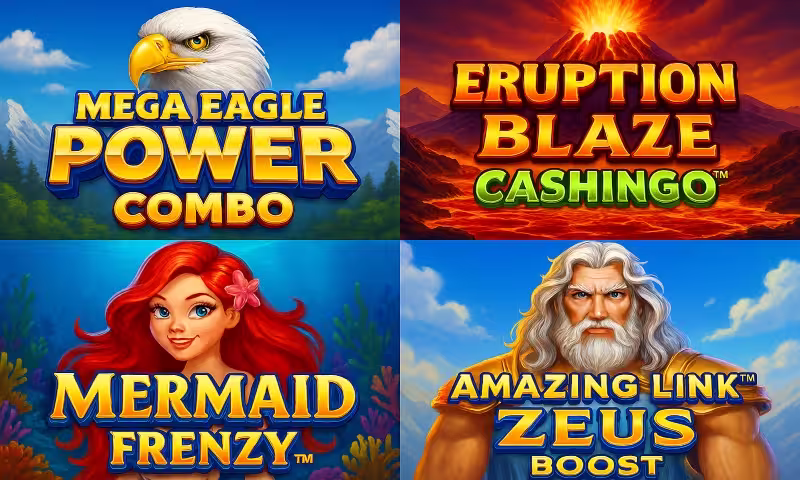 ¿Qué Novedades Trae Jackpot City? ¡Cuatro Nuevos Juegos!
