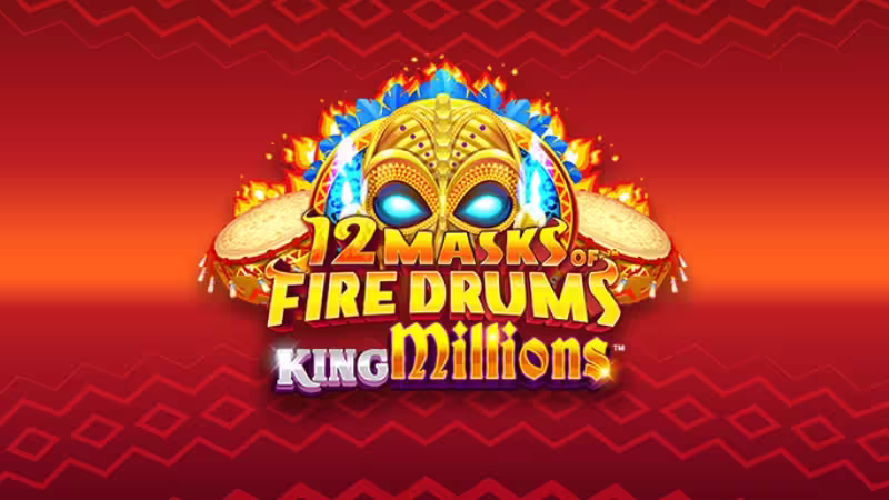 12 Masks of Fire Drums™ King Millions™ Imagen 1