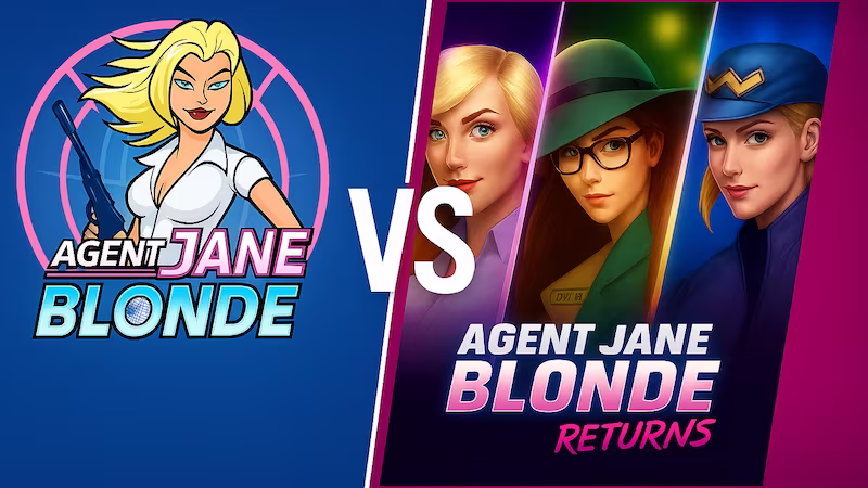 Agent Jane Blonde vs Agent Jane Blonde Returns
