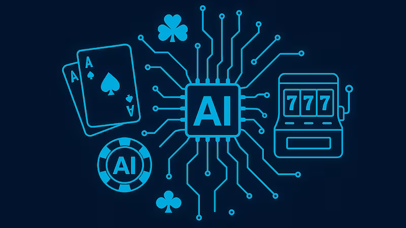 AI casino cards and chips