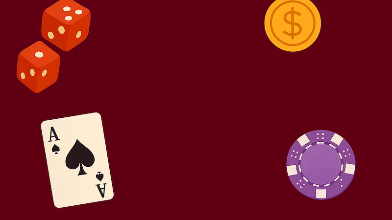 Casino cards and chips