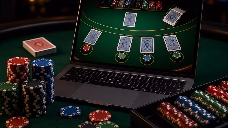 Casino game session online
