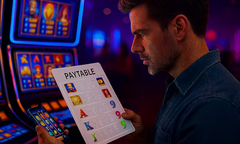Guide simple pour comprendre un tableau de paiements : symboles, valeurs, combinaisons gagnantes et bonus expliqués clairement.
