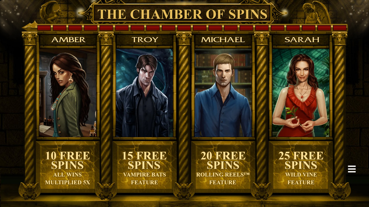 Image of Immortal Romance chamber of spins page Image of Immortal Romance chamber of spins page