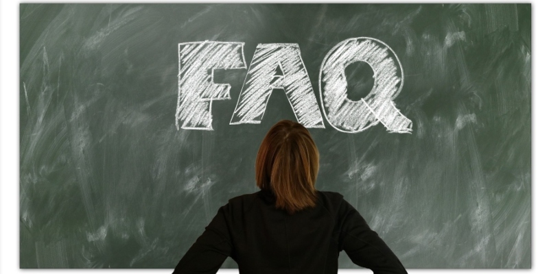 FAQ written on a blackboard; JackpotCity Casino Blog