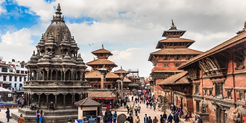 Temples in Dhurbar Square, Kathmandu