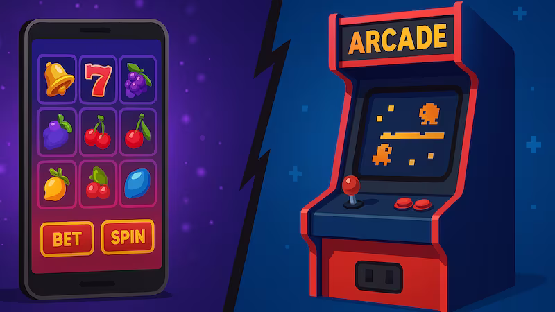 Online pokies and arcade games