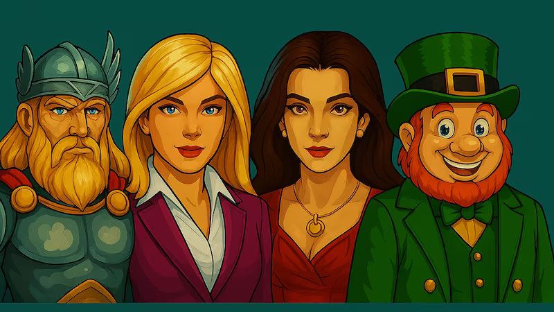 Pokies games characters