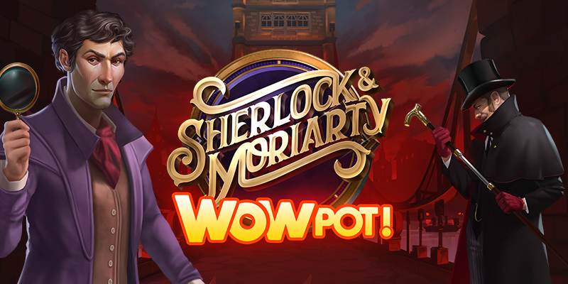 Sherlock & Moriarty WowPot! Online Slot