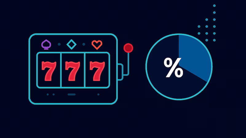 Slot machine and percentage