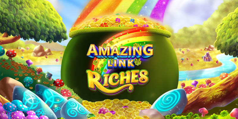 Follow the rainbow to Microgaming’s Amazing Link™ Riches online slot