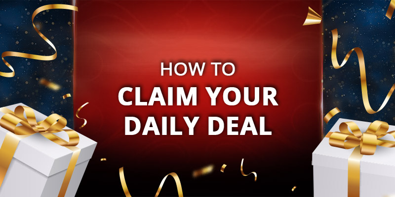 How to claim the Daily Deal at Royal Vegas