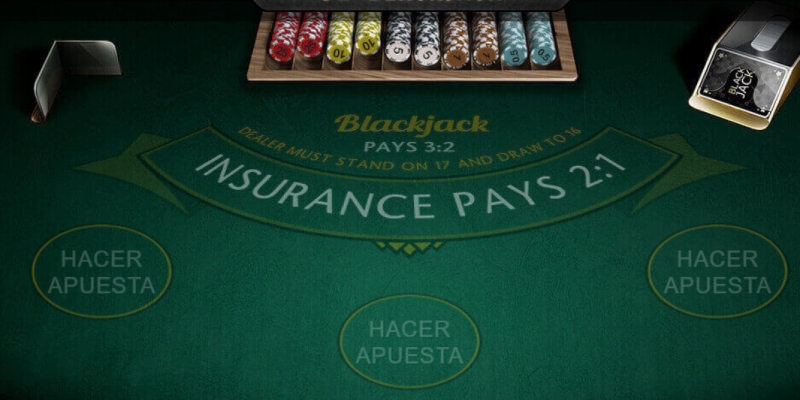 Mesa de 'Blackjack' de Casino en-Línea           