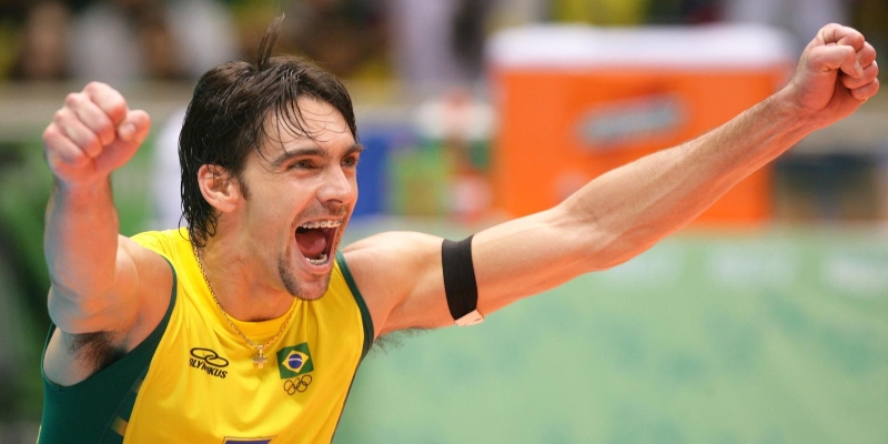 Giba é um dos maiores medalhistas do Brasil 