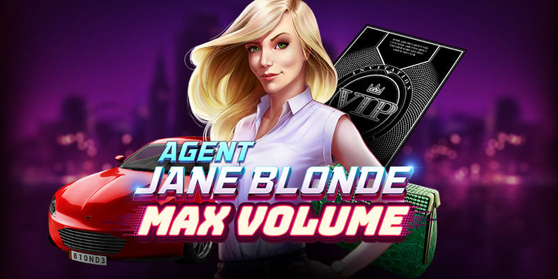 Agent Jane Blonde Max Volume Online Slots Review