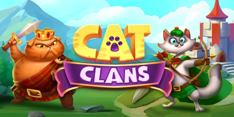 Microgaming presents the Cat Clans™ online slot game