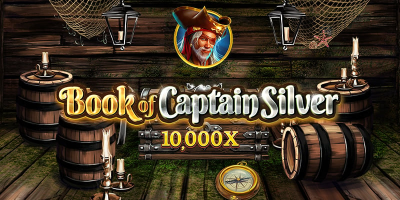 Join the crew and set sail with the Book of Captain Silver Online Slot.