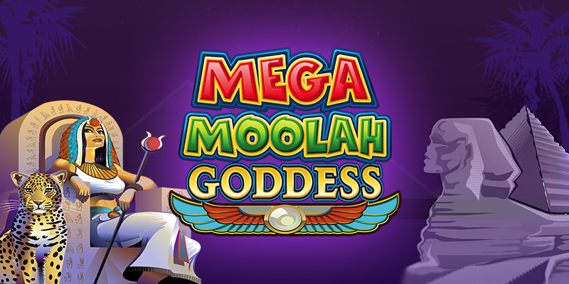 Mega Moolah Goddess de Microgaming - Estilo Egipcio 