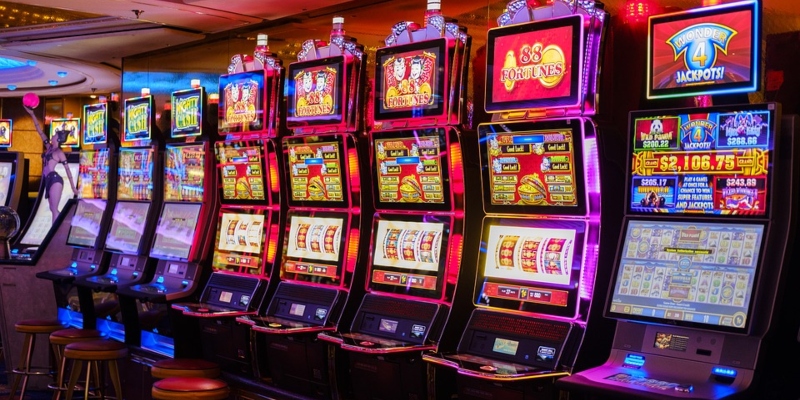 máquinas tragamonedas individuales de un casino tradicional