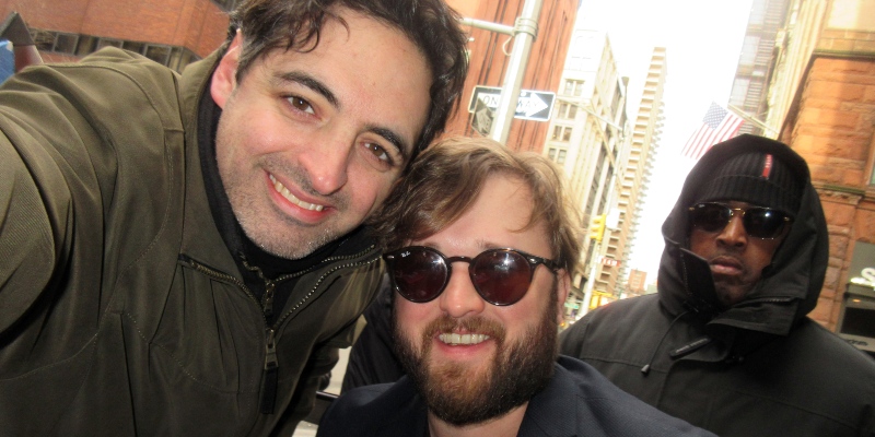 Haley Joel Osment (centre) in 2019