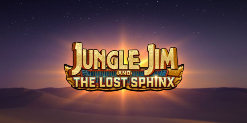 Jungle Jim and the Lost Sphinx logo; Spin Palace blog