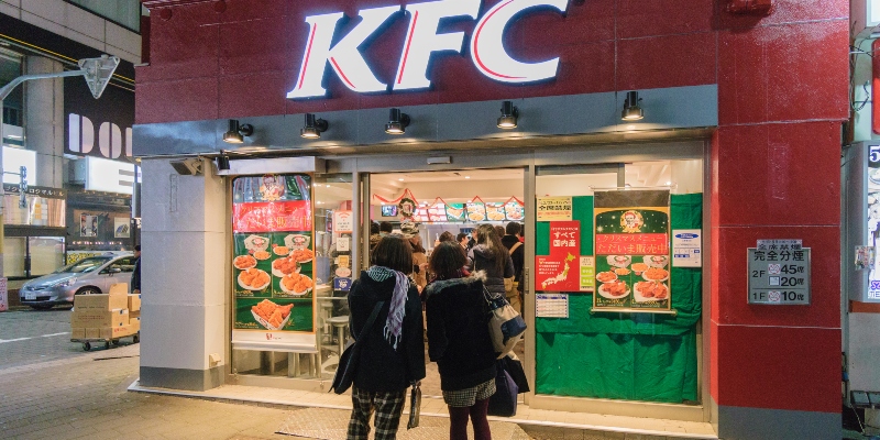 KFC in Japan often has lines and requires reservations on Christmas; Spin Casino Blog