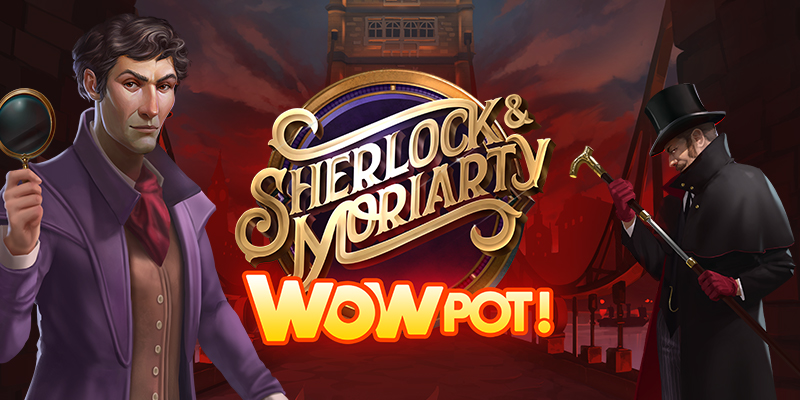 Sherlock & Moriarty WowPot! tragamonedas online