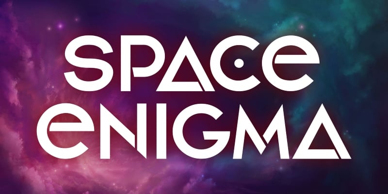 Space Enigma logotipo; Spin Palace Blog