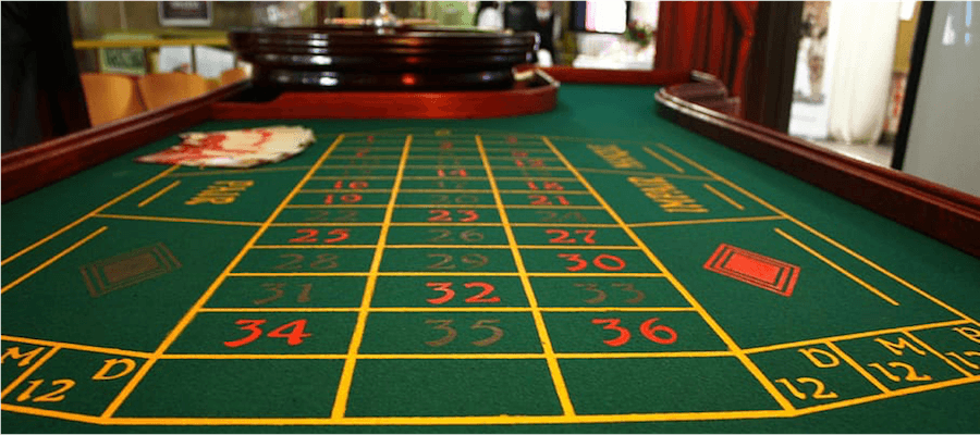 The Roulette table