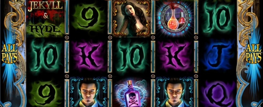 Jekyll & Hyde slot in action