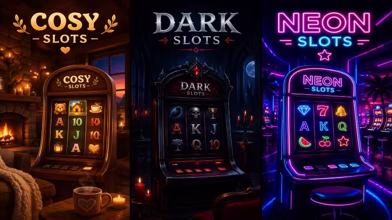 Cosy Slots, Dark Slots & Neon Slots Image