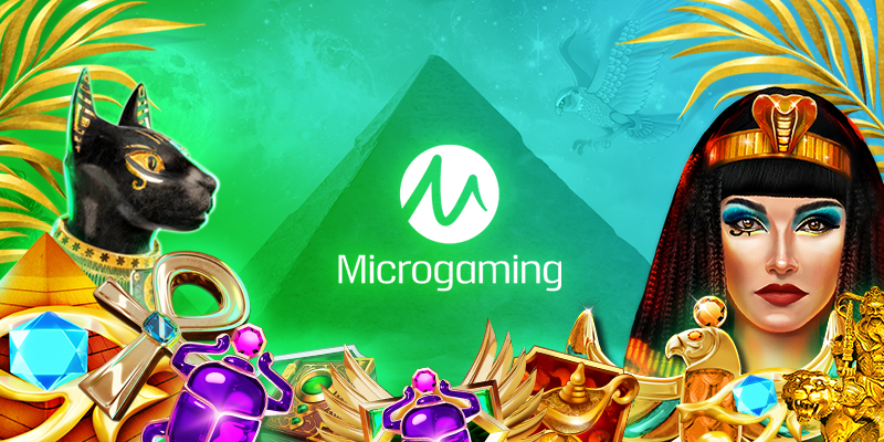 Alt text: Machines à sous en ligne Microgaming