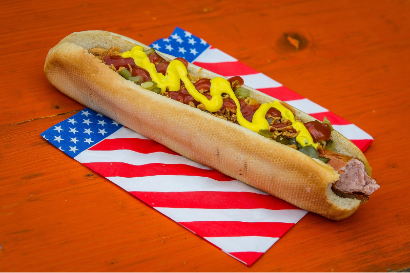 Amerikansk hot dog