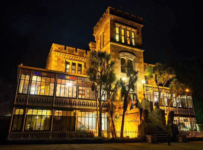 Larnach Castle entrance