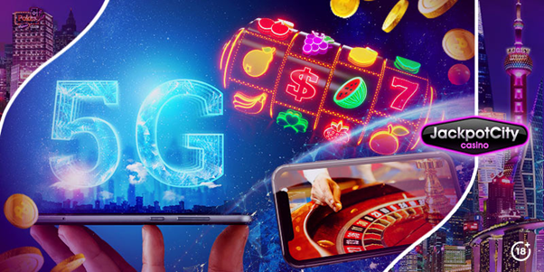 Le 5G au casino en ligne JackpotCity