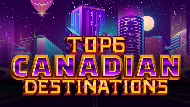 Title image for top 6 Canadian staycation destinations article