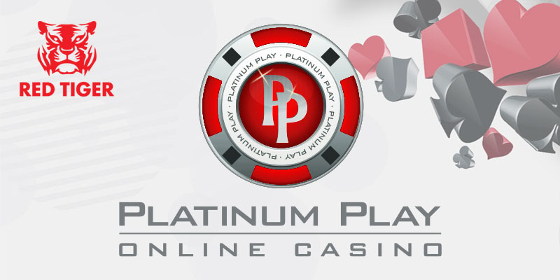 Platinum Play and Red Tiger logo