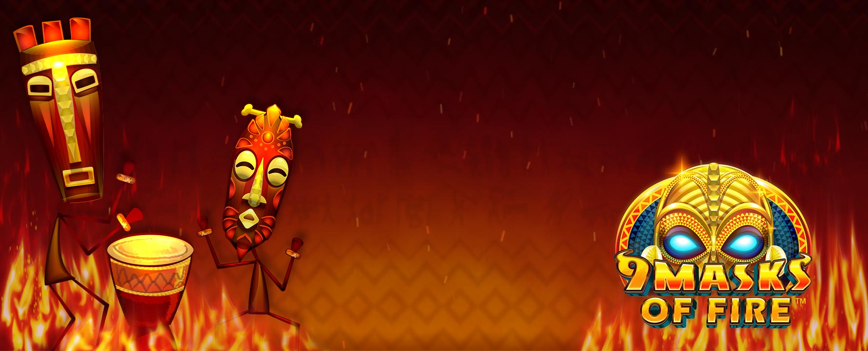 Introducing the 9 Masks of Fire™ online slot from Microgaming