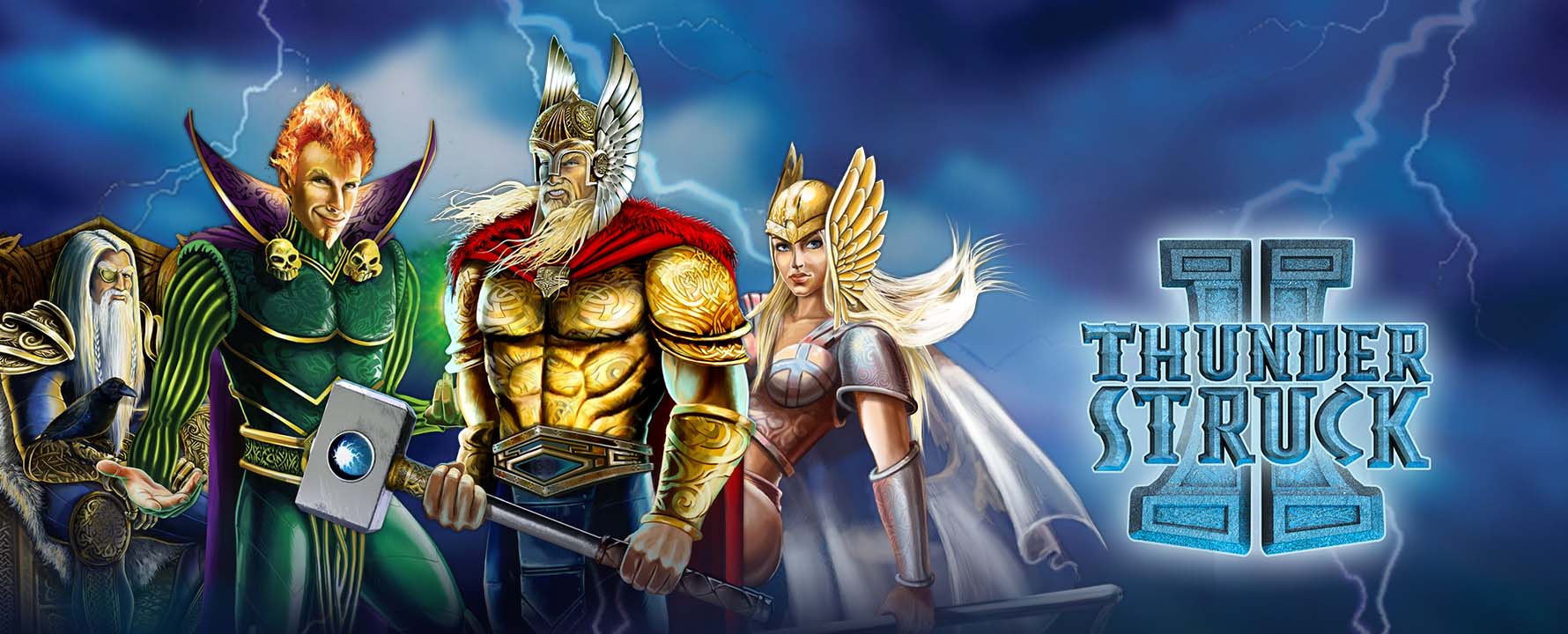 Experience the power of Thunderstruck II from Microgaming!