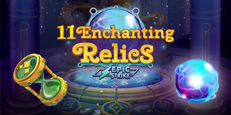 New from All41Studios and Microgaming: 11 Enchanting Relics