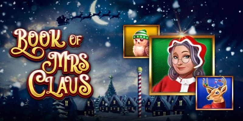 New from Aurum Signature Studios and Microgaming: Book of Mrs Claus 